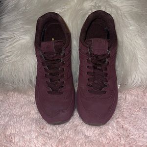 new balance maroon sneakers